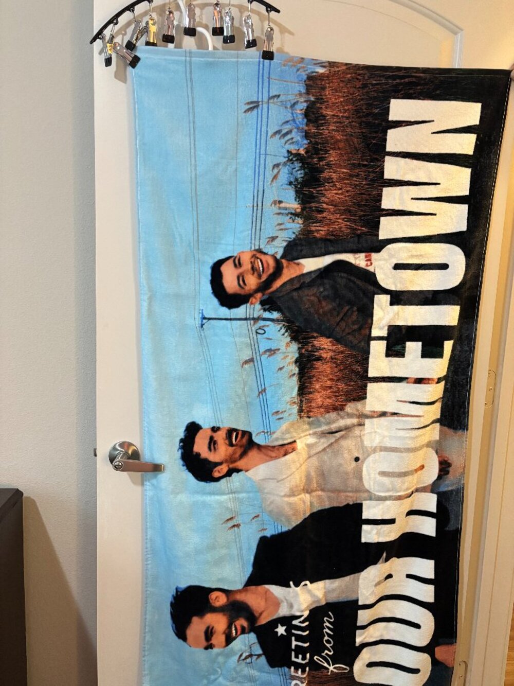 Jonas Brothers 20th Anniversay Large Towel